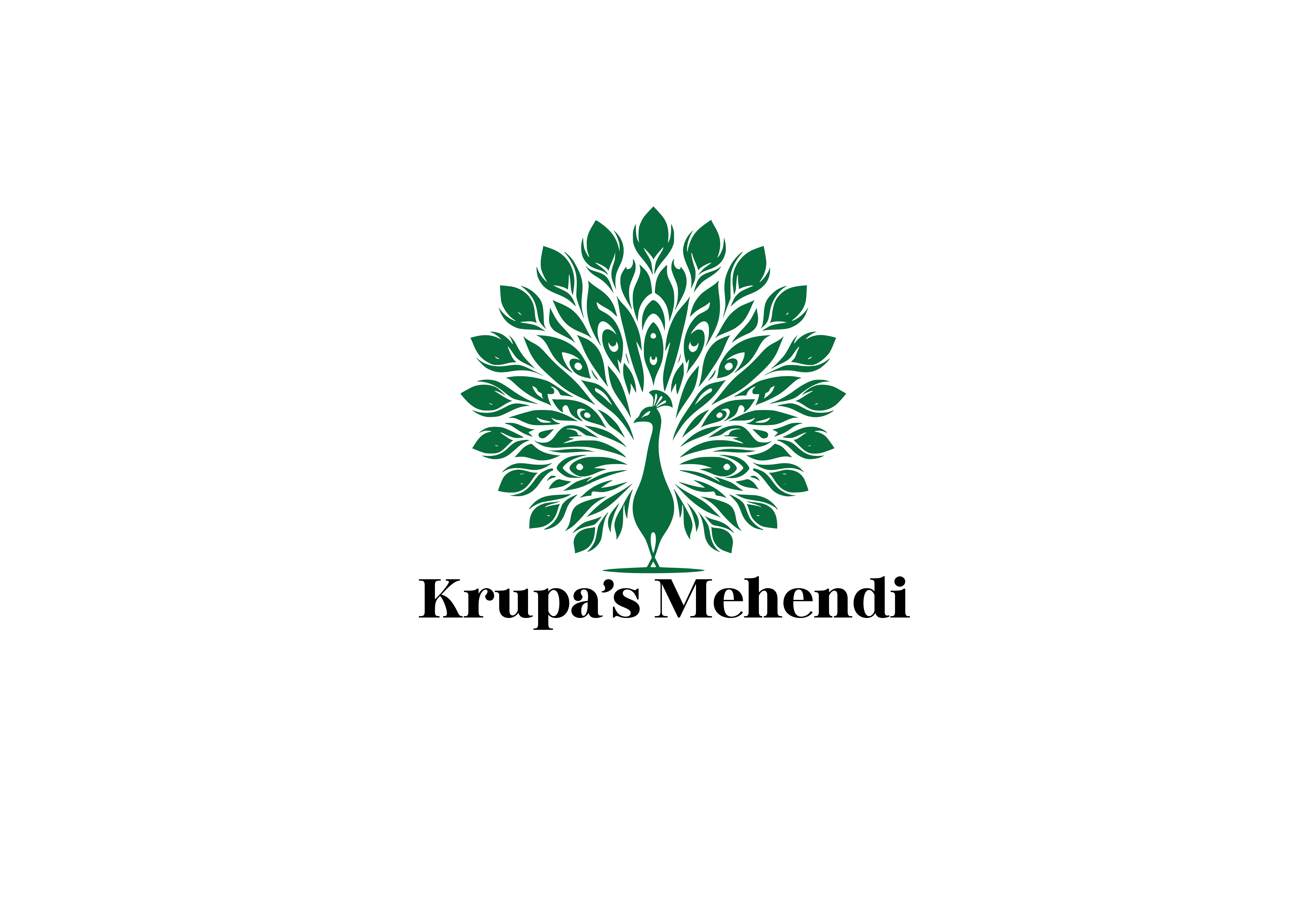 Krupa's Mehendi logo